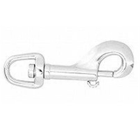 CAMPBELL CHAIN & FITTINGS Campbell Chain T7615012 Bolt Snap; 0.50 in. - Nickel Finish 7833197